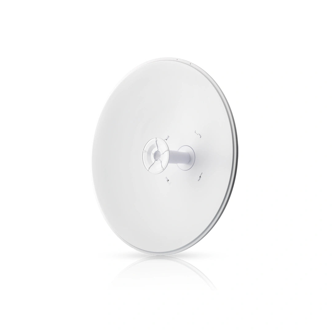 UISP ANTENA Dish 3.3–3.8?GHz 30?dBi (Dual-Linear, F/B 33?dB, 35?dB X-pol, Pole Mount, 200?km/h Wind, NDAA - Gestion y Equipos (G&E)