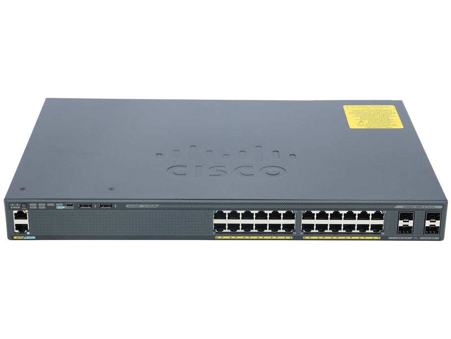 WS-C2960X-24TS-L Switch Cisco Catalyst 2960-X Series 24 Puertos Gigabi ...