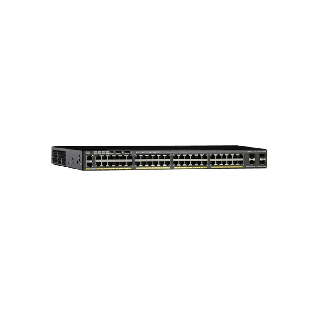 WS-C2960X-48LPS-L Switch Cisco Catalyst 2960-X Series Switch 48xGigE PoE 370W 4x1G SFP (Reacondicionado) - Gestion y Equipos (G&E)
