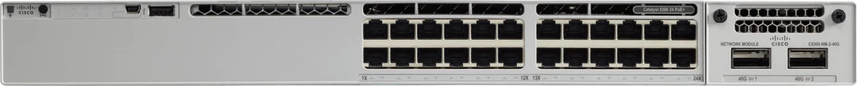 C9300L-24P-4G Switch Cisco Catalyst 9300L 24 PoE+ 4x1G (Reacondicionado)