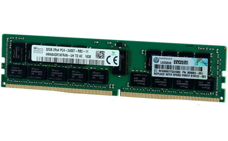 819412-001 HP 32-GB (1 x 32GB) Dual Rank x4 DDR4-2400  805351-B21 - Gestion y Equipos (G&E)