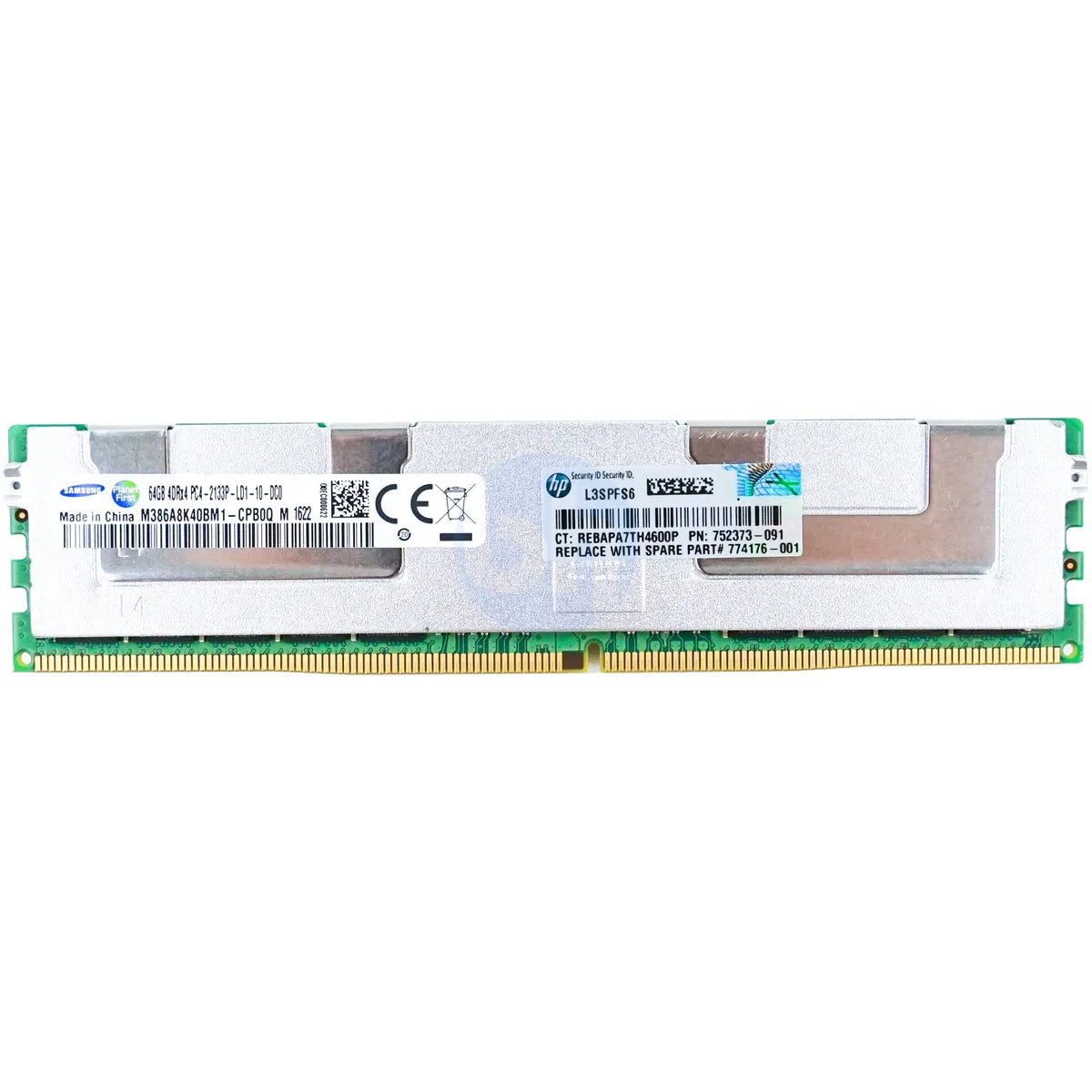 774176-001 HP 64GB 4RX4 PC4-2133P MEMORY 726724-B21