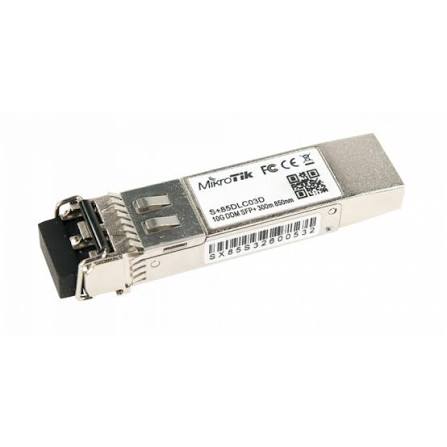 S+85DLC03D MIKROTIK 2-LC 10G MM 300mt 850nm Modulo SFP+