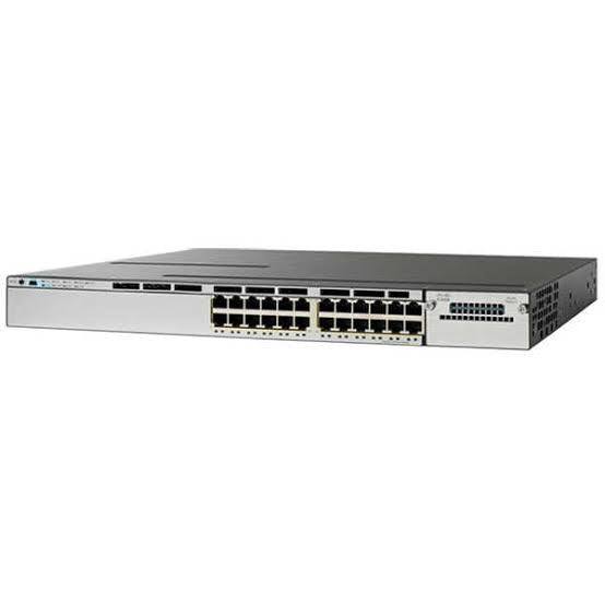 WS-C3750X-24T-S Switch Cisco Catalyst 3750-X Series 24 Gigabit PoE+ (Reacondicionado)