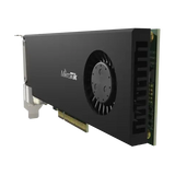 Tarjeta PCIe CCR2004 con CPU ARM 4 núcleos, 4GB RAM, 2 puertos SFP28 25G y 1 Gigabit. RouterOS L6 para routing avanzado en servidores.