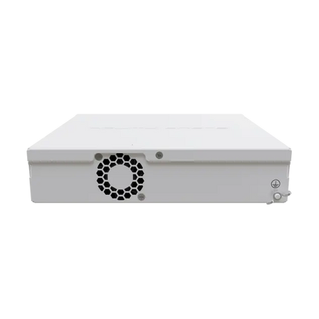 Switch/router con 8 puertos 2.5G, 2 SFP+ 10G y RouterOS L5. Solución multigigabit compacta para redes Wi-Fi 6 y uplinks 10G.