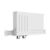 Switch 100G compacto con 4 puertos QSFP28, gestión Ethernet y RouterOS. Ideal para backbone, agregación de alta velocidad y laboratorio.