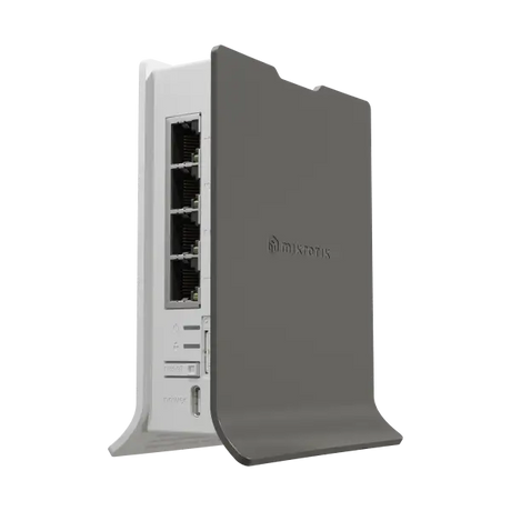 hAP ax lite Wi-Fi 6 2.4GHz con 4 puertos Gigabit, CPU 800MHz, 256MB RAM y RouterOS L4. Router compacto para hogar, oficina y pymes. - Gestion y Equipos (G&E)