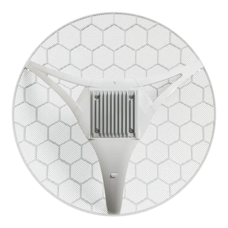 LHG LTE18 kit outdoor con antena 17 dBi, módem LTE Cat18 1.2Gbps, Gigabit PoE-in y RouterOS L3. Ideal para conectividad móvil rural. - Gestion y Equipos (G&E)