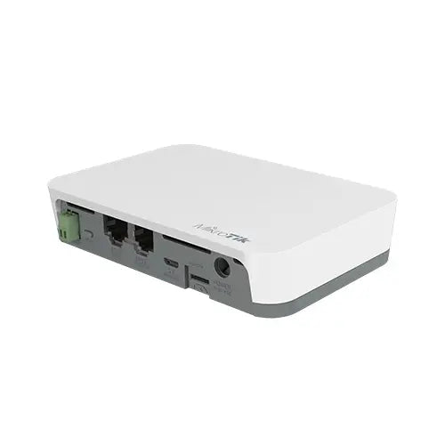 KNOT IoT Gateway con Wi-Fi 2.4 GHz, Bluetooth, LTE Cat-M/NB-IoT, Ethernet y RouterOS. Ideal para sensores, telemetría y automatización.