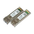 Módulo SFP+ CWDM 10G con conector LC y alcance 10 km. Ideal para enlaces de fibra de alta capacidad con multiplexación por longitud de onda.