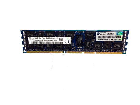 684031-001 HP 16GB 2RX4 PC3-12800R-11 672631-B21 - Gestion y Equipos (G&E)