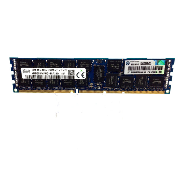 684031-001 HP 16GB 2RX4 PC3-12800R-11 672631-B21 - Gestion y Equipos (G&E)