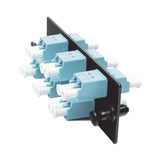 FAP6WAQDLCZ Panduit,Panel adaptador de fibra multimodo de 6 puertos con manga