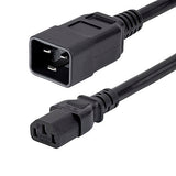 LL57855 Cable de Alimentación Heavy Duty 1,8m C13 a C20 12AWG