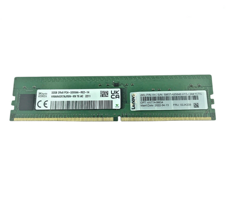 02JG339 Lenovo 32GB 2RX8 DDR4-3200MHz RDIMM-A - Gestion y Equipos (G&E)