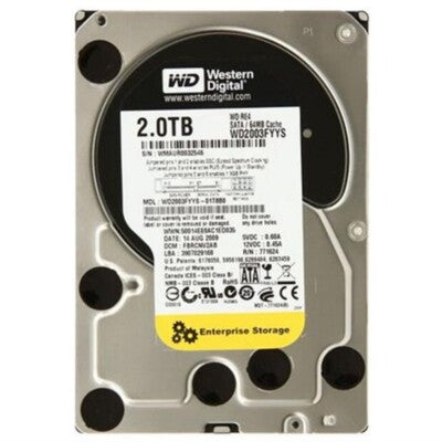 682155-001 HP 2TB 3.5" SATA II WD 7.2K HDD 658079-B21