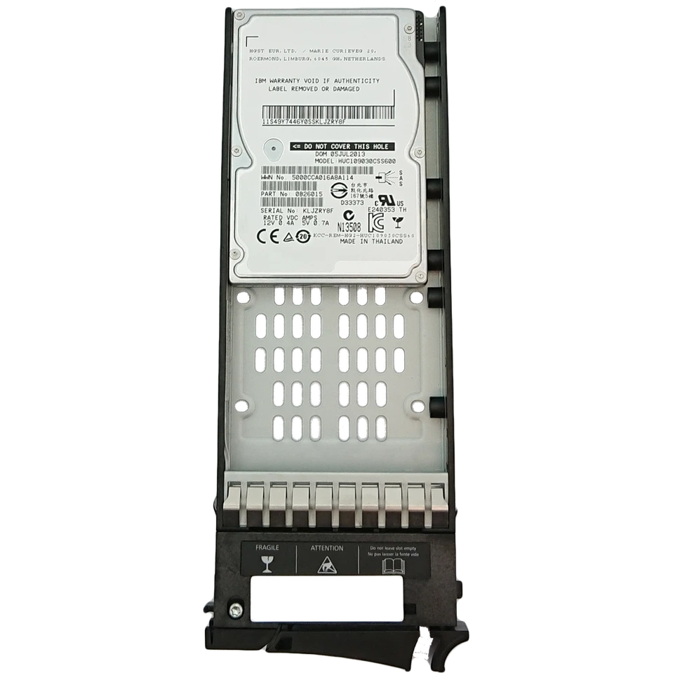0B26015 IBM 300GB 10K 6GB SAS 2.5 inch Hard Drive 0Y2682 - Gestion y Equipos (G&E)