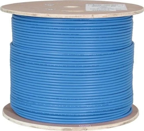 PUR6A04BU-UG Panduit Cable de Red Cat6a UTP, 305 Metros, Azul 4PR / 23AWG (Nuevo)