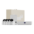 UniFi NVR (1) GbE (6) GbE PoE HDD 1TB + (4) Cam 2K (4MP 30FPS) IR 30m FOV 102.4° IP66 Áudio mic - Gestion y Equipos (G&E)