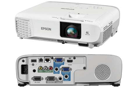 Proyector Epson PowerLite X39 H855A 3.500 Lumenes (1024 x 768) 15.000:1 (Reacondicionado) - Gestion y Equipos (G&E)