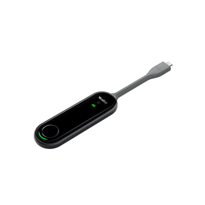 Yealink Presentador inalámbrico 4K para colaboración y BYOD.